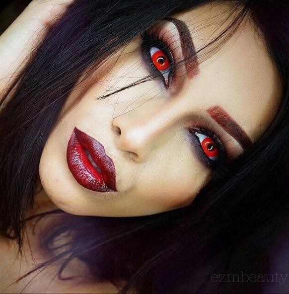 Red Devil - Värillisetpiilolinssit.fi